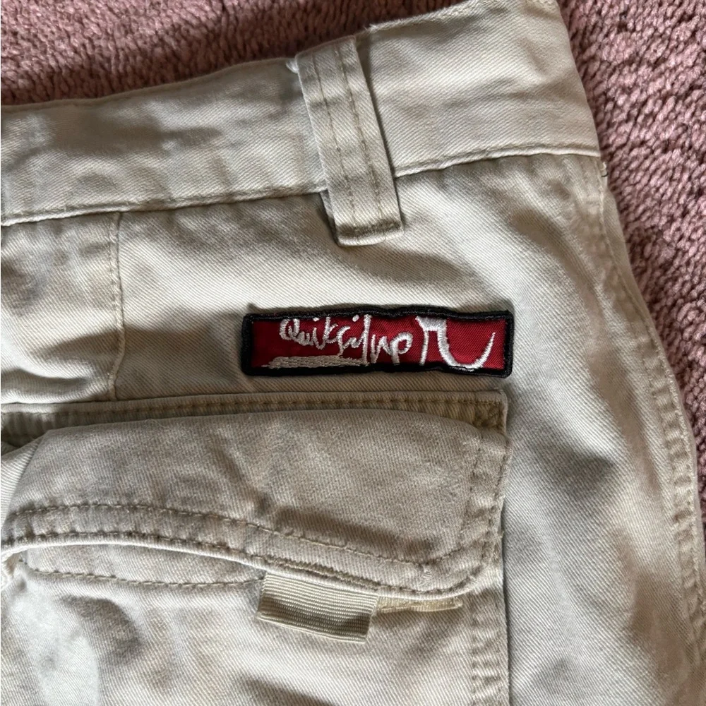 Men's Tan Quiksilver‎ Cargo Shorts